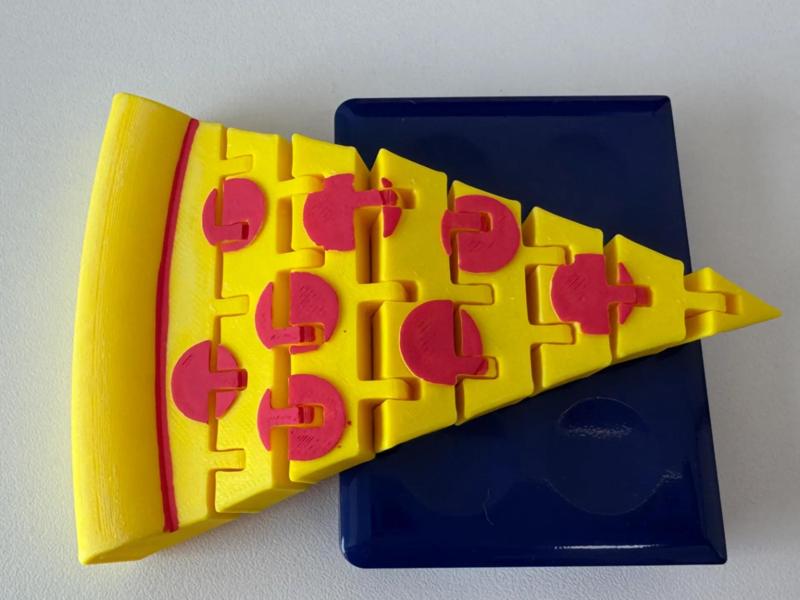 Articulated Pizza-Pizza-Joint-Joint Toy-Joint Ornament-Food Toy