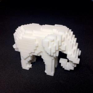 Voxel Elephant