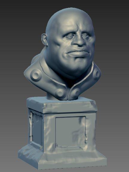 Sculpt bust Character