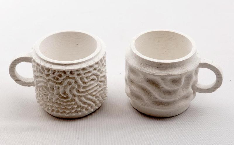 Reaction-Diffusion Demitasse Cup