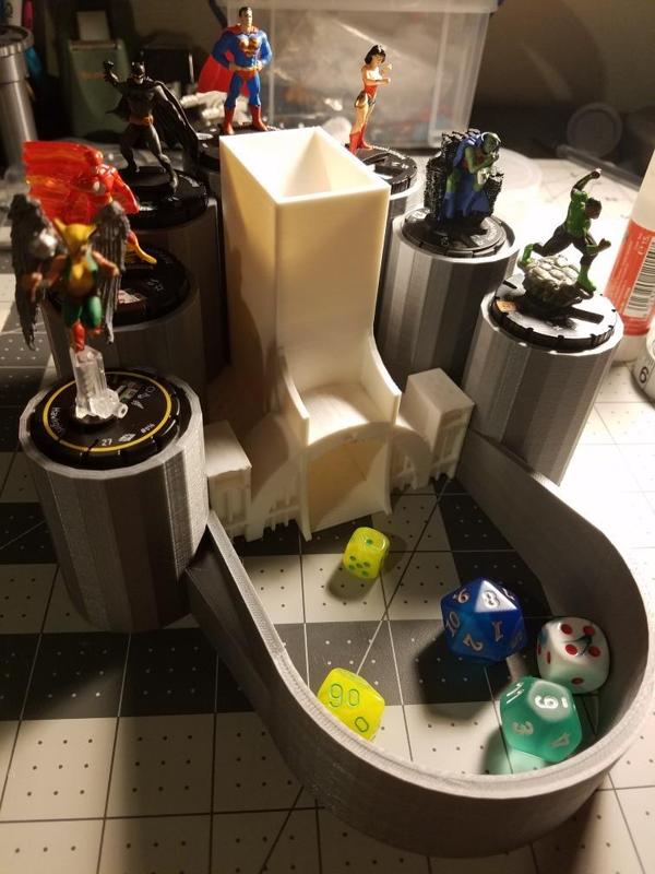 Hall of Justice Dice Tower