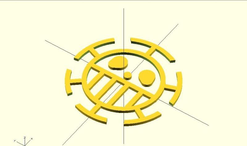 Flag of the Heart Pirates (One Piece)