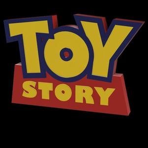 3D MULTICOLOR LOGO/SIGN - Toy Story