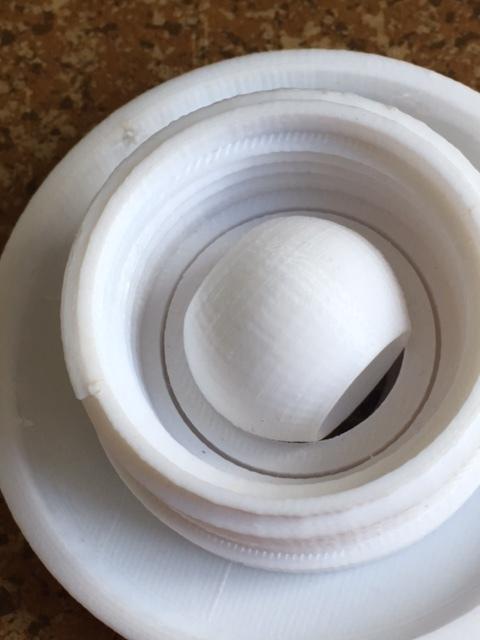 Einlaufduese mit Kugel / Inlet / jet nozzle Pool Jacuzzi Hot_tub