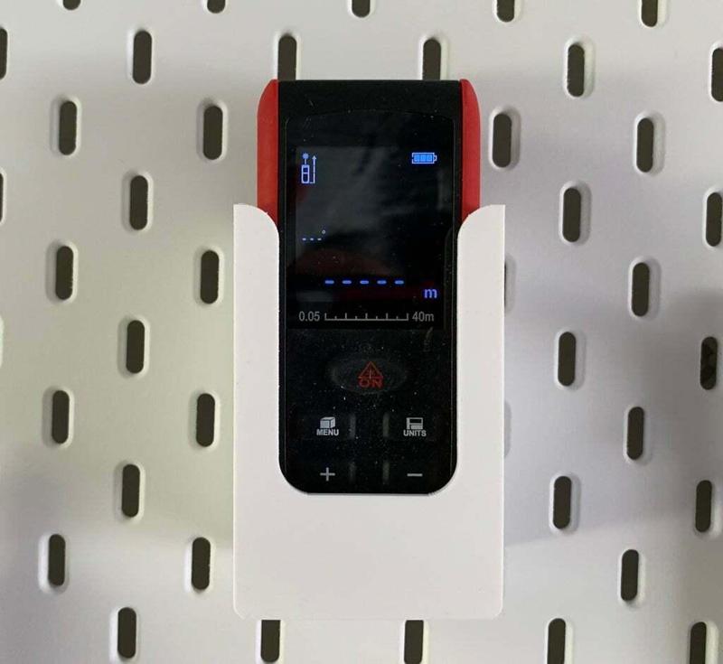 Laser Meter Holder for IKEA SKADIS