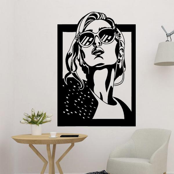 Beautiful Woman 2D Panel