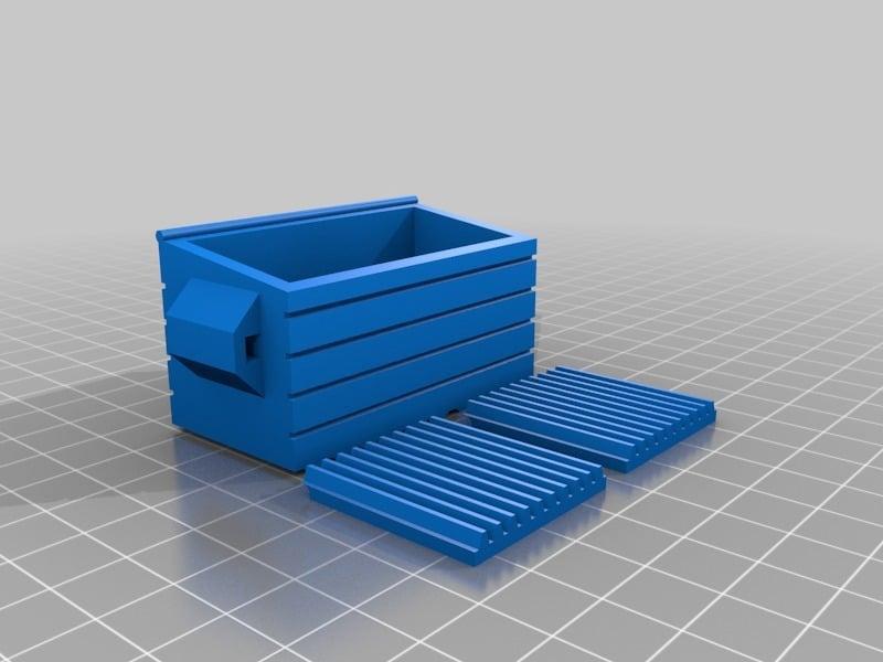 28mm Scale Dumpster