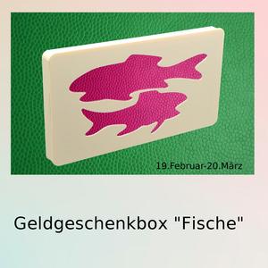 Gift box zodiac sign Pisces