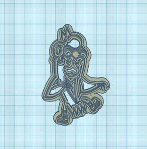 Pokemon: Munkidori Cookie Cutter