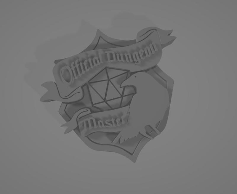 Decorative Official Dungeon Master Emblem