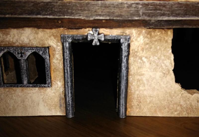 28mm miniature doorway