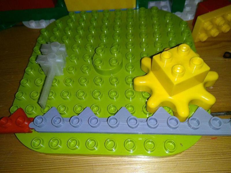 Duplo Gear Rod & Chain