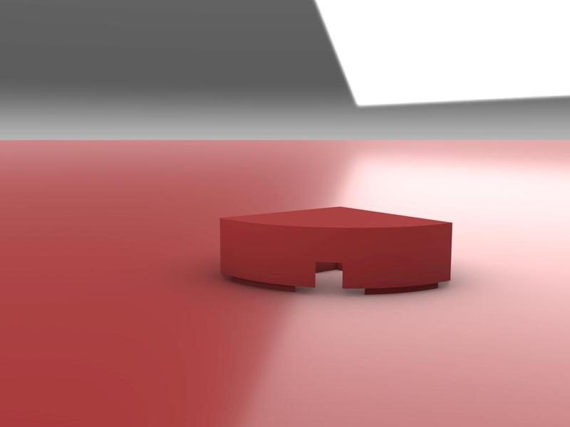 LEGO Quarter Circle Round Tile - 1X1