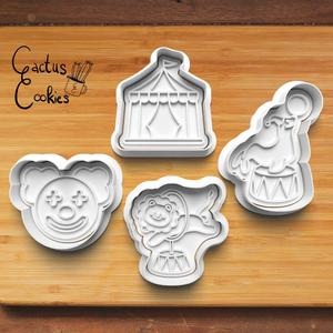 Circus Cookie Cutter set 0738