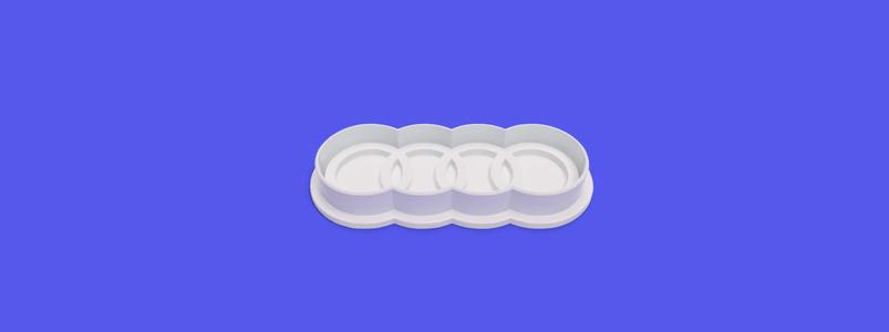 Audi Logo Cookie Cutter