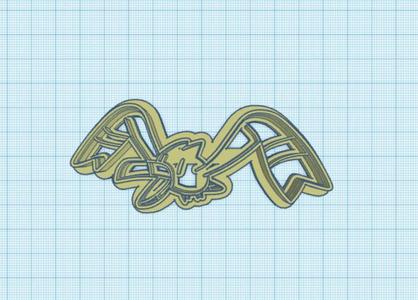 Pokemon: Wingull Cookie Cutter