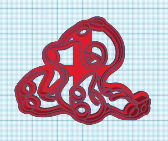 Pokemon: Octillery Cookie Cutter
