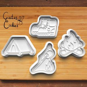 camping Cookie Cutter set 0614