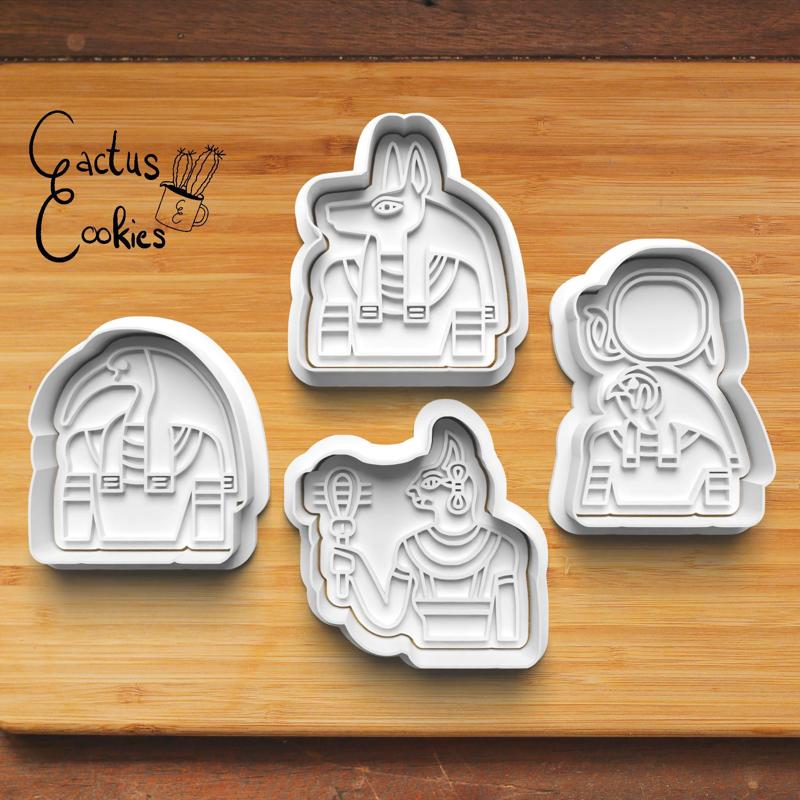 Egyptian Gods Cookie Cutter set 0651