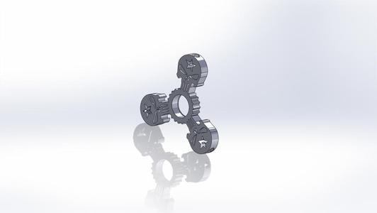 Police Skull Fidget Spinner