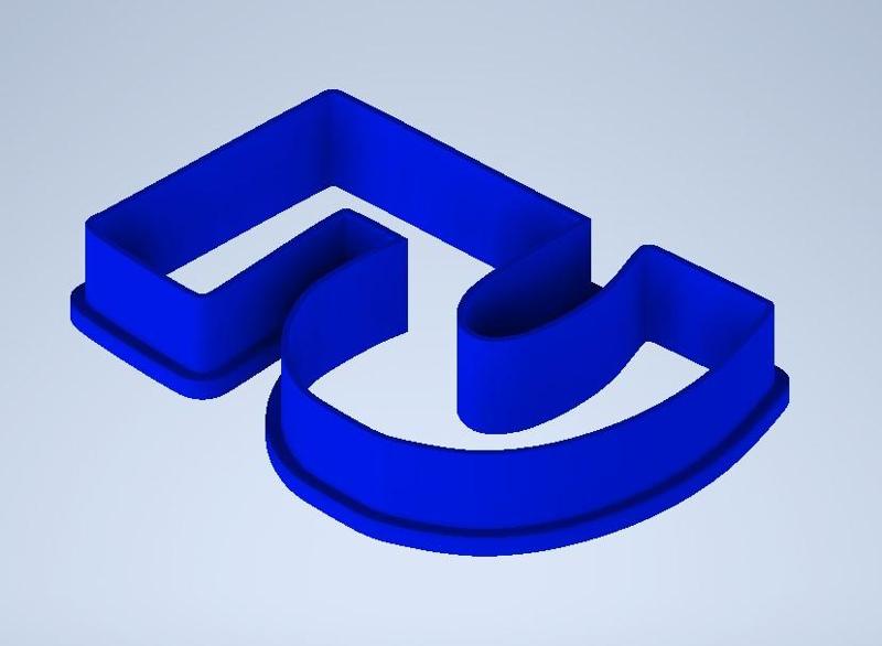 Number 5 - Cookie Cutter (Type 1)