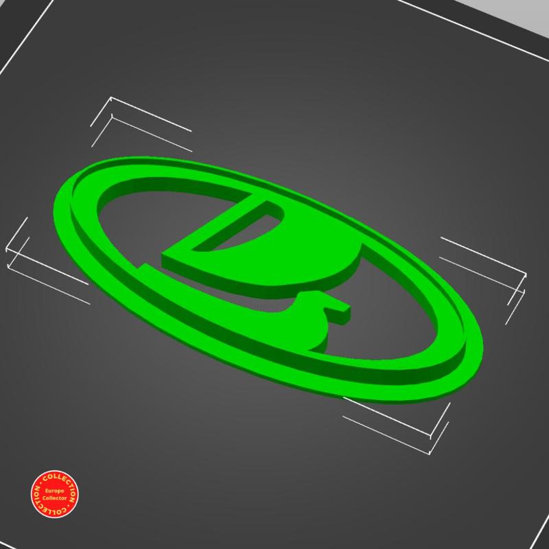 LADA LOGO COOKIE CUTTER