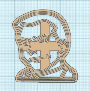 Pokemon: Giovanni Cookie Cutter