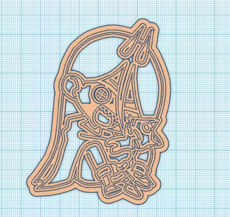 Chainsaw Man: Power with Cat Cookie Cutter