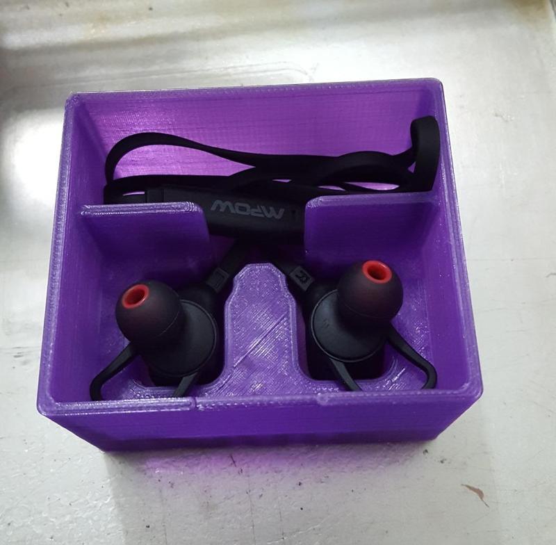 MPOW Magneto headphone box & Ear adapter