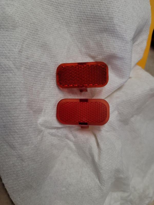 2001 Harley Davidson Wide Glide rear tail light cover