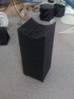 Plastruder motor holder