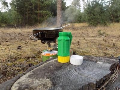 Salt & Pepper Shaker for Outdoorers (double version)