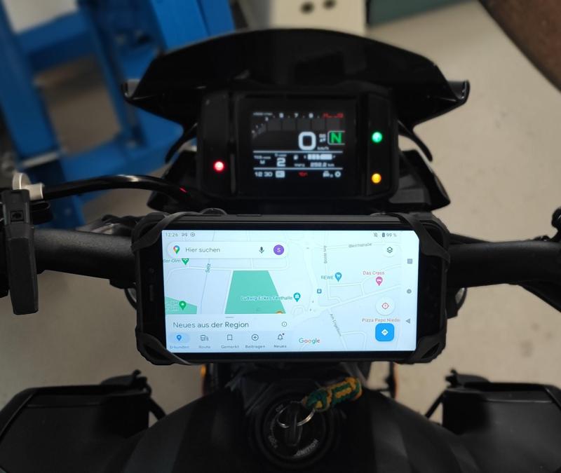 Smartphone, navigation, handlebar mount motorcycle ,