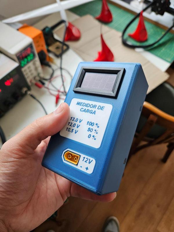 Dual-Color Battery Checker Enclosure