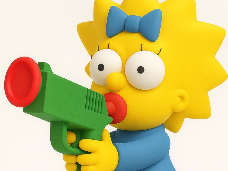 Maggie Simpson - Simpsons Style Figure