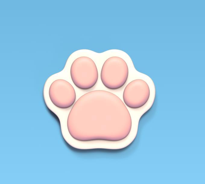 Paw Coaster