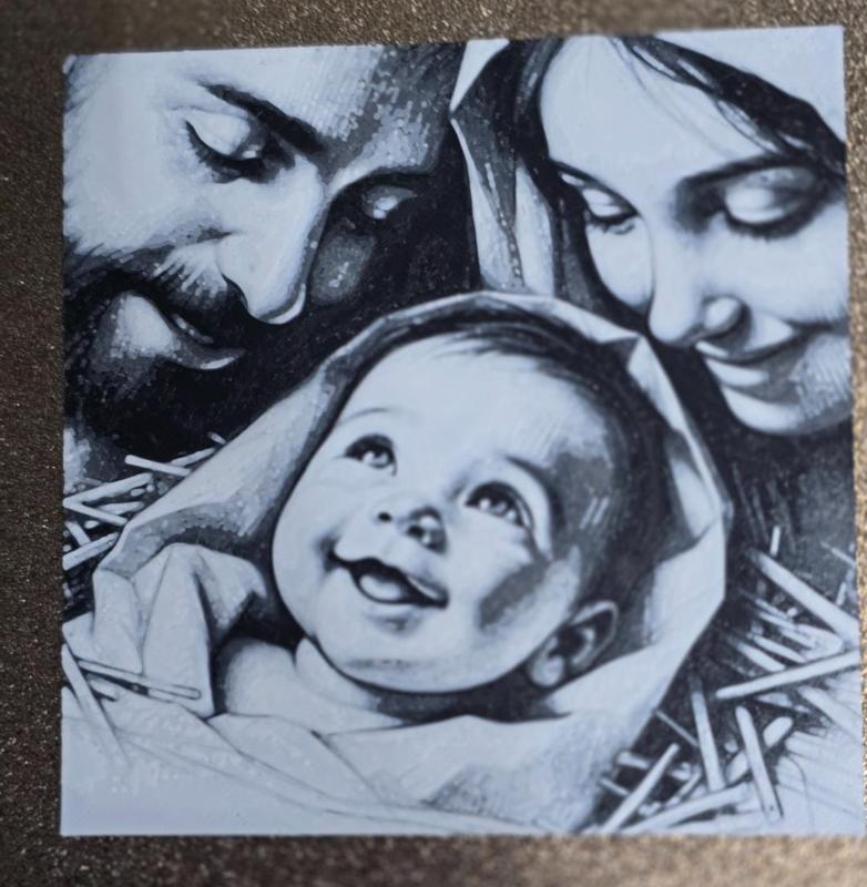 Mary, Joseph, and Jesus