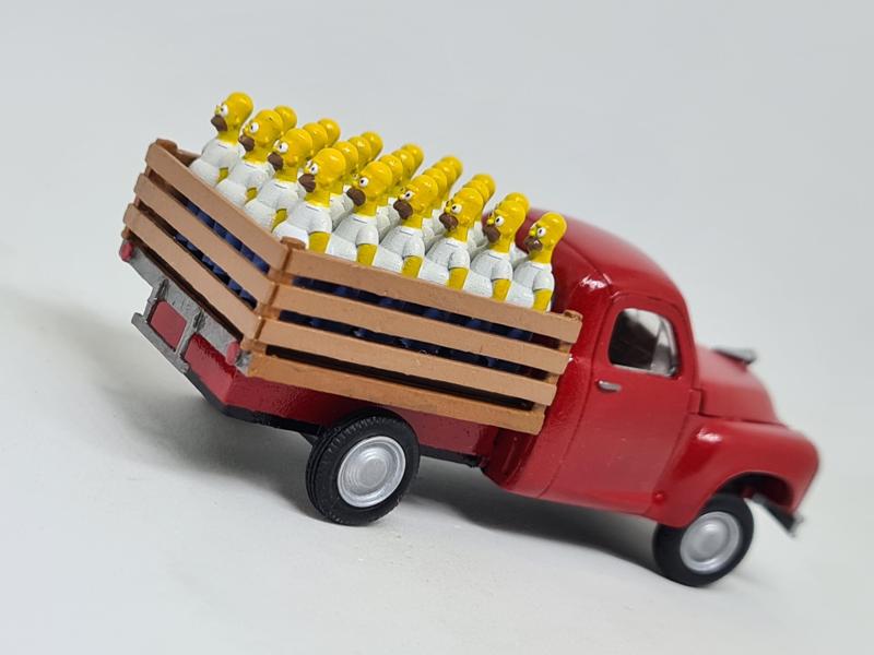The Simpsons Homer Homer Homer Clones Studebaker bed M2 Machines 1/64
