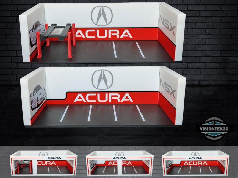 Acura 1:64 Garage Diorama