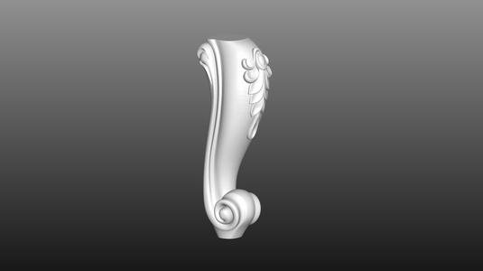 furniture leg 3D cnc