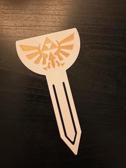 Zelda Hyrule Crest Bookmark
