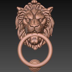 Lion Head Door Knocker