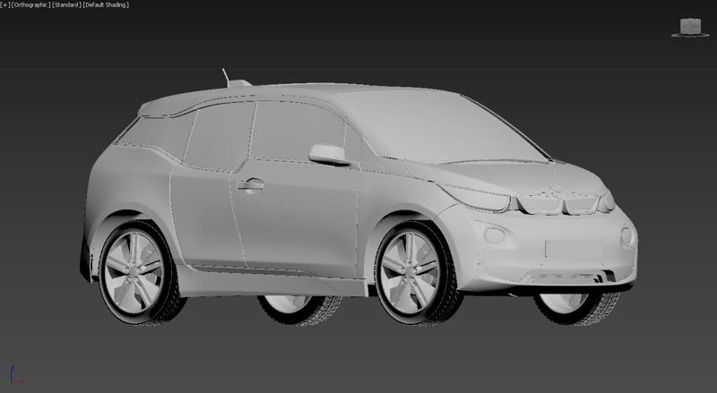 BMW i3 2014 [w/ HQ-Interior]