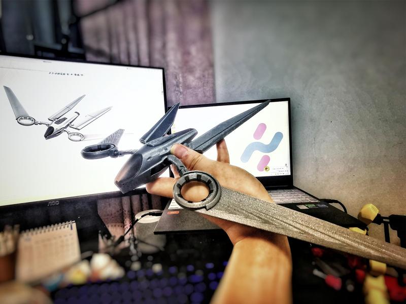 Y172 VTOL shown in Ling Cage (Ling Long) S2 PV