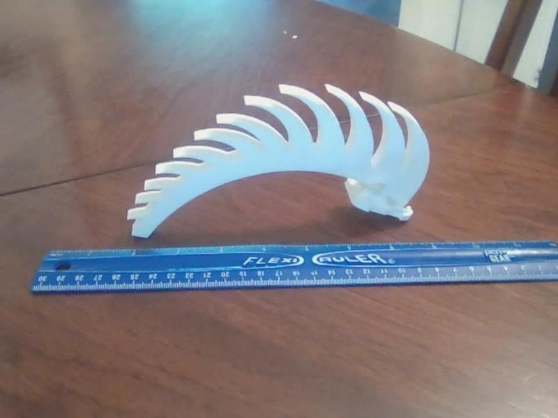 ATV mohawk helmet mount