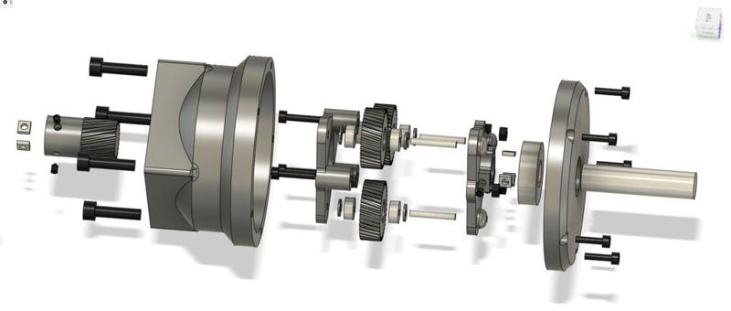 NEMA 23 Planetary Gearbox 5:1