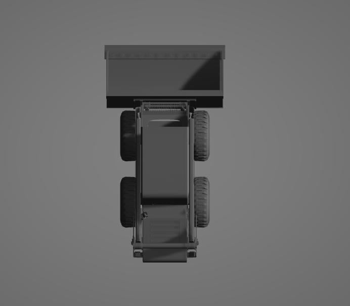 CAT 242D Skid Steer – 3D Printable Compact Construction Loader Model