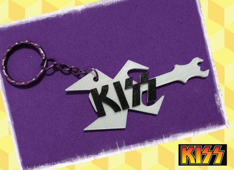 LLAVERO KISS 3d