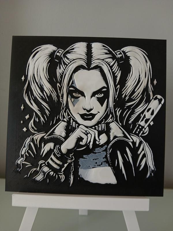 Hueforge Harley Quinn without AMS