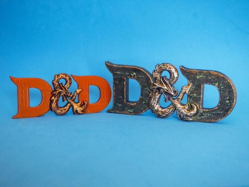D&D 3D logo (Dungeons & Dragons)